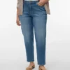 Jeans Vmctessa-Stretch a vita alta con vestibilità Mom