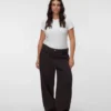 Jeans Vmczoe a vita media e vestibilità ampia