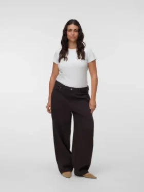 Jeans Vmczoe a vita media e vestibilità ampia