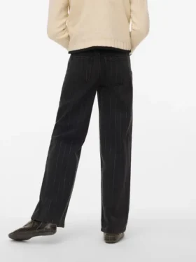 Jeans Vmdaisy a vita alta e gamba larga