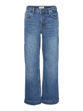 Jeans Vmdaisy a vita media e gamba larga