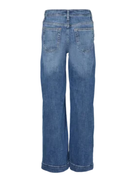 Jeans Vmdaisy a vita media e gamba larga