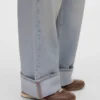 Jeans Vmdarcy a vita media e gamba larga