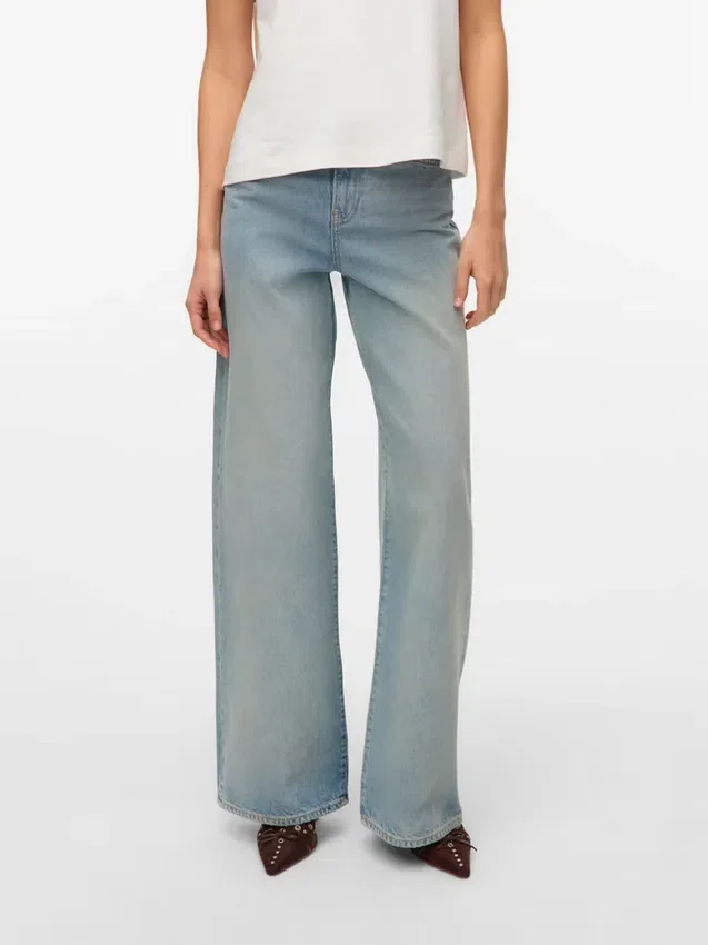 Jeans Vmelina a vita altissima e gamba larga Jeans Vmelina a vita altissima e gamba larga