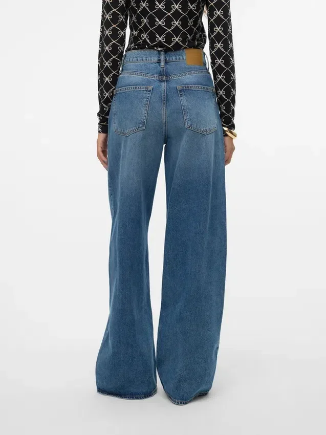Jeans Vmelina a vita altissima e gamba larga Jeans Vmelina a vita altissima e gamba larga
