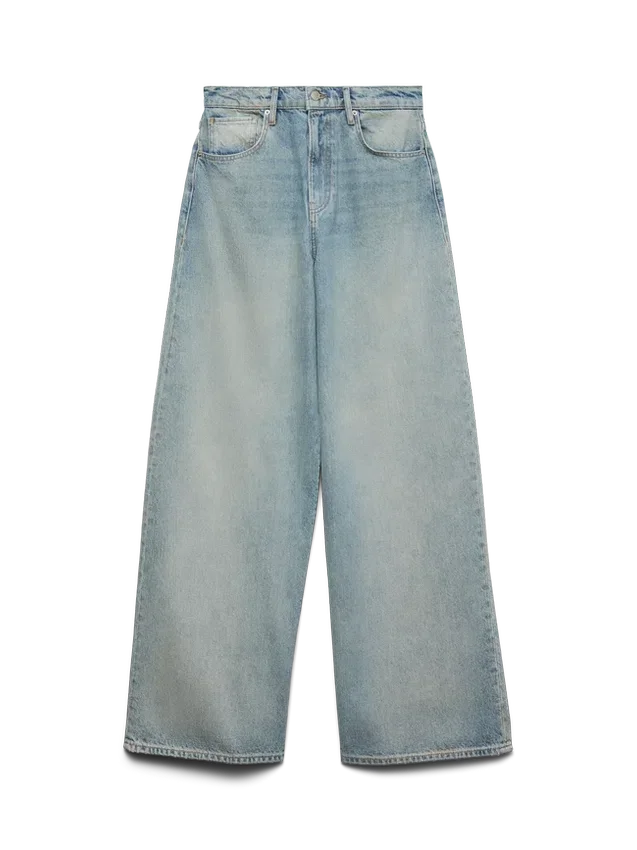 Jeans Vmelina a vita altissima e gamba larga Jeans Vmelina a vita altissima e gamba larga