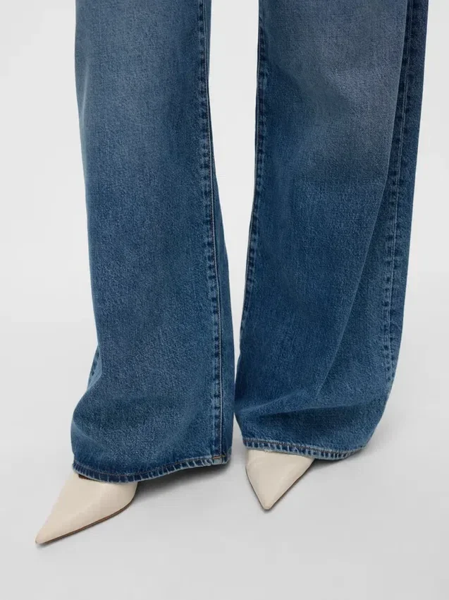 Jeans Vmelina a vita altissima e gamba larga Jeans Vmelina a vita altissima e gamba larga