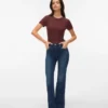 Jeans Vmella a vita media e taglio bootcut