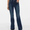 Jeans Vmella a vita media e taglio bootcut