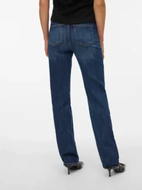 Jeans Vmella a vita media e vestibilità dritta