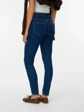 Jeans Vmelly a vita media e vestibilità skinny