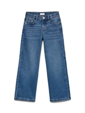 Jeans Vmemilie a vita media e gamba larga