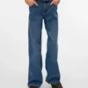 Jeans Vmemilie a vita media e gamba larga