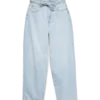 Jeans Vmestelle a vita alta e vestibilità a botte
