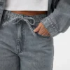 Jeans Vmestelle a vita alta e vestibilità a botte