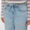 Jeans Vmestelle a vita alta e vestibilità a botte