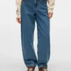 Jeans Vmestelle a vita alta e vestibilità a campana