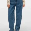 Jeans Vmestelle a vita alta e vestibilità a campana