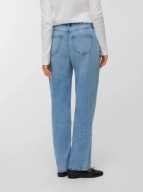 Jeans Vmetna a vita alta e vestibilità a botte
