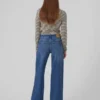 Jeans Vmfaith a vita bassa e gamba larga