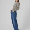 Jeans Vmfaith a vita bassa e gamba larga