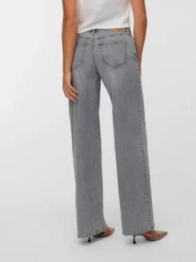 Jeans Vmfaye a vita bassa e gamba larga
