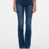 Jeans Vmflash a vita media e taglio svasato
