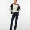 Jeans Vmflash a vita media e taglio svasato
