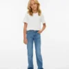 Jeans Vmflash a vita media e taglio svasato