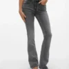 Jeans Vmflash a vita media e taglio svasato
