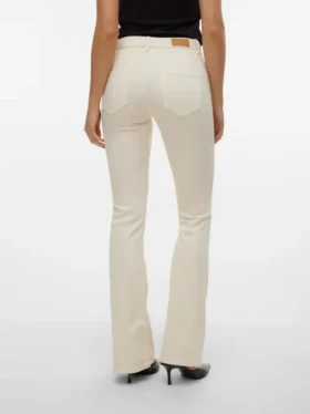 Jeans Vmflash a vita media e taglio svasato