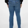 Jeans Vmflash a vita media e taglio svasato