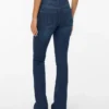 Jeans Vmflash a vita media e taglio svasato