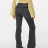 Jeans Vmflash a vita media e taglio svasato