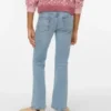 Jeans Vmflash a vita media e taglio svasato