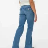 Jeans Vmflash a vita media e taglio svasato
