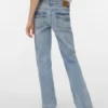 Jeans Vmflash a vita media e taglio svasato