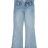 Jeans Vmflash a vita media e taglio svasato