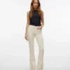 Jeans Vmflash a vita media e taglio svasato