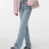 Jeans Vmflash a vita media e taglio svasato