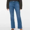 Jeans Vmflash a vita media e taglio svasato