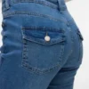Jeans Vmflash a vita media e taglio svasato