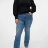 Jeans Vmflash a vita media e taglio svasato