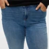 Jeans Vmflash a vita media e taglio svasato