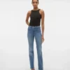 Jeans Vmflash a vita media e vestibilità dritta
