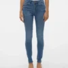 Jeans Vmflash a vita media e vestibilità skinny