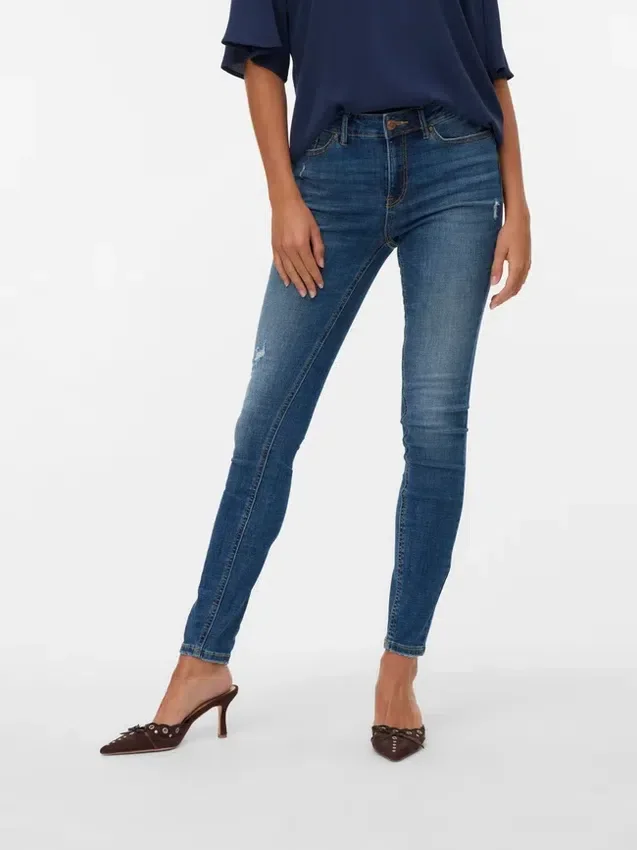 Jeans Vmflash a vita media e vestibilità skinny Jeans Vmflash a vita media e vestibilità skinny