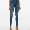 Jeans Vmflash a vita media e vestibilità skinny