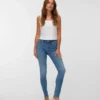 Jeans Vmflash a vita media e vestibilità skinny