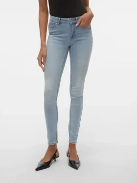Jeans Vmflash a vita media e vestibilità skinny
